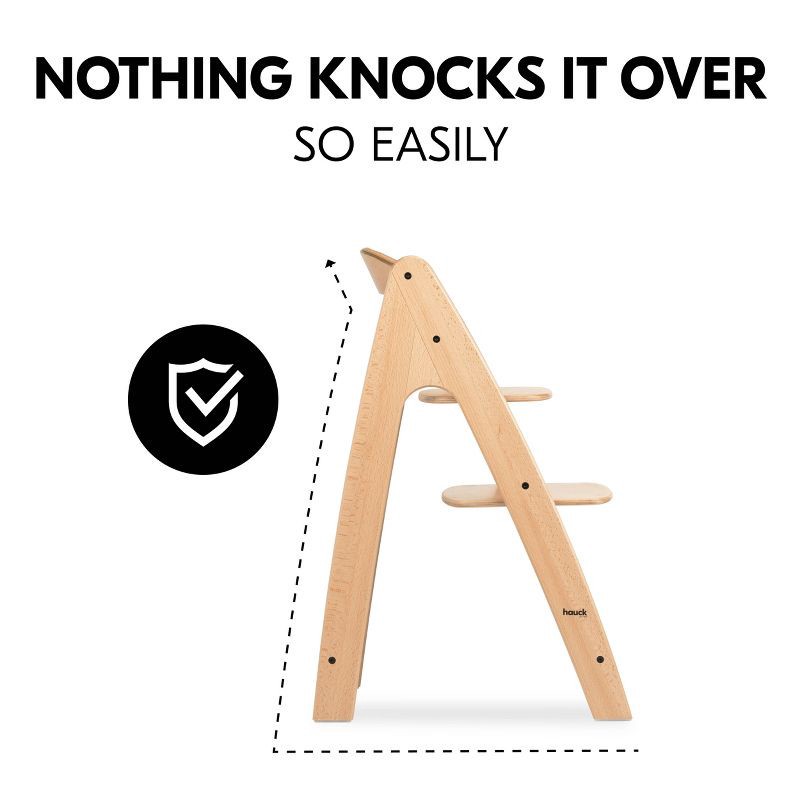 slide 8 of 9, Hauck Arketa High Chair and Cushion - Beech, 1 ct