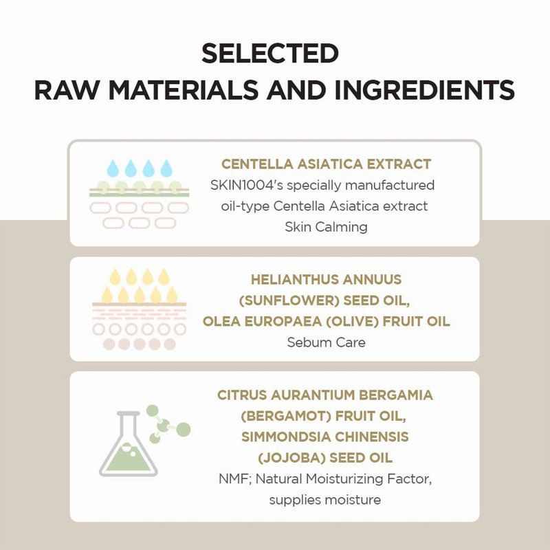 slide 4 of 6, SKIN1004 Madagascar Centella Light Cleansing Oil Korean Skincare Soothing and Gentle Oil Cleanser for Makeup Impurities Removal - 30ml, 30 ml