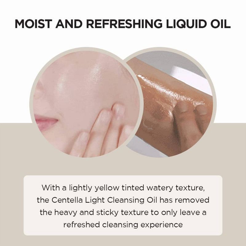 slide 5 of 6, SKIN1004 Madagascar Centella Light Cleansing Oil Korean Skincare Soothing and Gentle Oil Cleanser for Makeup Impurities Removal - 30ml, 30 ml