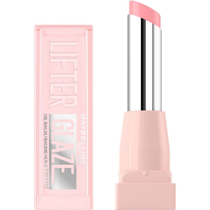 slide 1 of 7, Maybelline Lifter Glaze Hydrating Lip Oil Balm with Hyaluronic Acid - Pink Drip - 0.1 oz, 0.1 oz