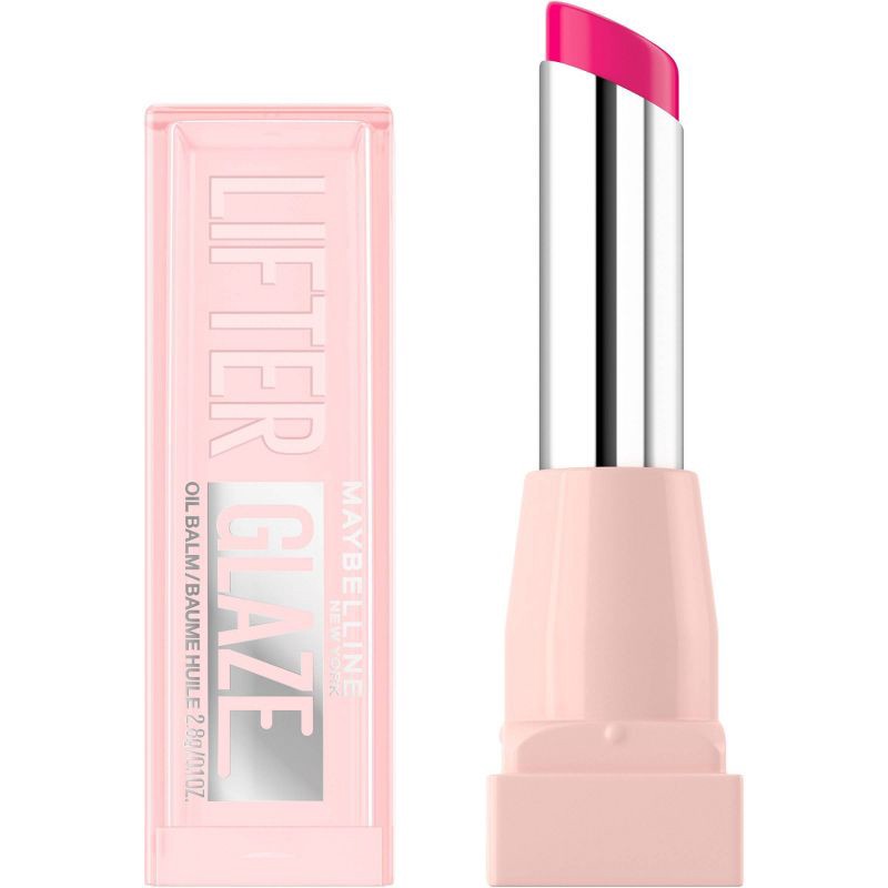 slide 1 of 7, Maybelline Lifter Glaze Hydrating Lip Makeup with Hyaluronic Acid - Rose Bite - 0.1oz, 0.1 oz