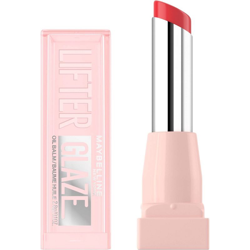 slide 1 of 7, Maybelline Lifter Glaze Hydrating Lip Makeup with Hyaluronic Acid - Peach Quench - 0.1 oz, 0.1 oz