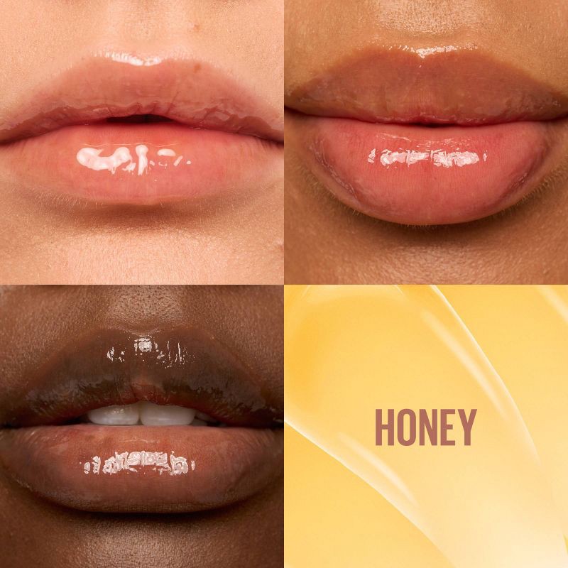 slide 3 of 7, Maybelline Lifter Gloss Plumping Lip Gloss with Hyaluronic Acid - Honey - 0.18 fl oz, 0.18 fl oz