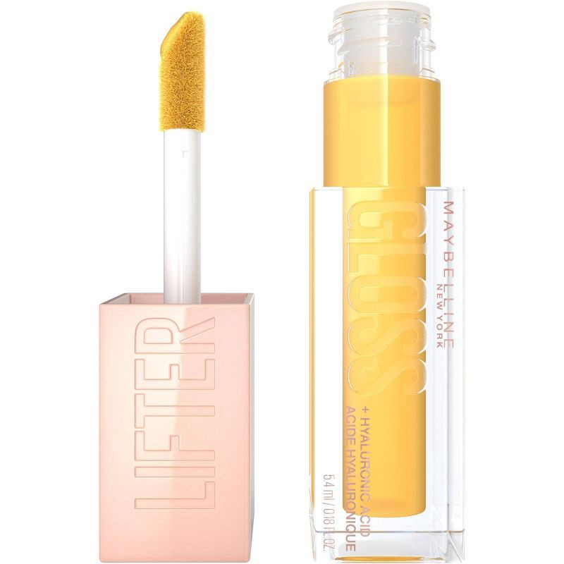slide 1 of 7, Maybelline Lifter Gloss Plumping Lip Gloss with Hyaluronic Acid - Honey - 0.18 fl oz, 0.18 fl oz