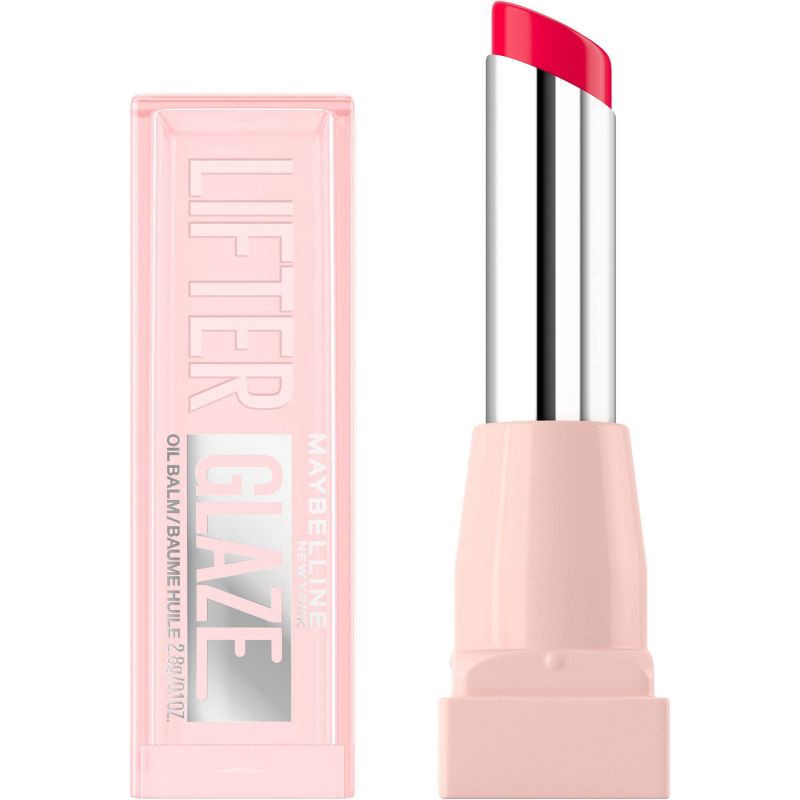 slide 1 of 7, Maybelline Lifter Glaze Hydrating Lip Oil Balm with Hyaluronic Acid - Cherry Swirl - 0.1 oz, 0.1 oz