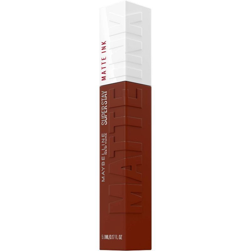 slide 9 of 9, Maybelline SuperStay Matte Ink Liquid Lipstick - 515 Renegade - 0.17 fl oz, 0.17 fl oz