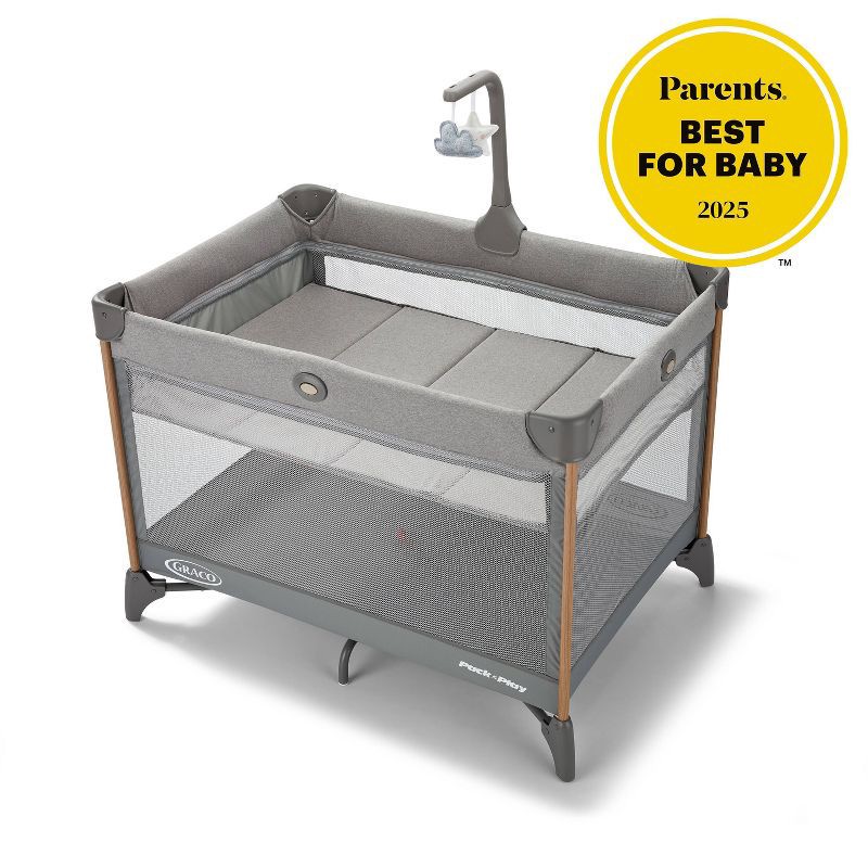 slide 8 of 8, Graco On the Go Zip DLX Playard, Parker, 1 ct