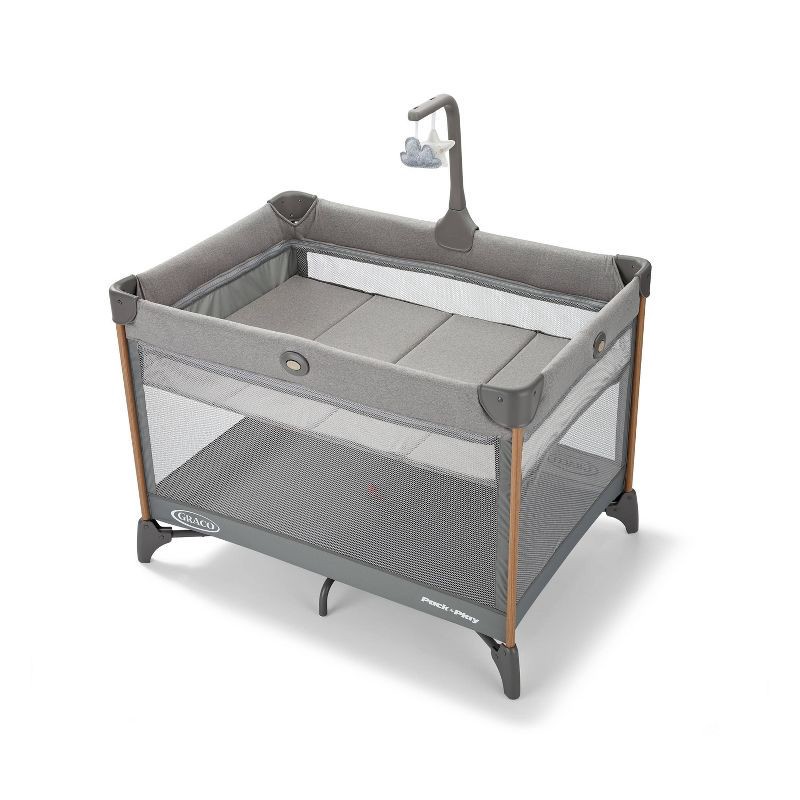 slide 1 of 8, Graco On the Go Zip DLX Playard, Parker, 1 ct