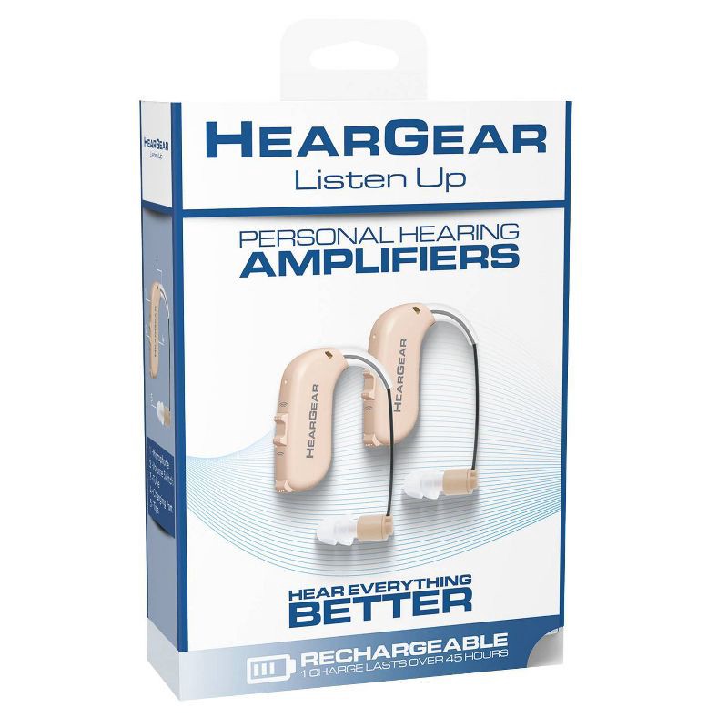 slide 6 of 7, Lucid Audio Personal Hearing Rechargeable Amplifier - 1 Pair, 1 ct
