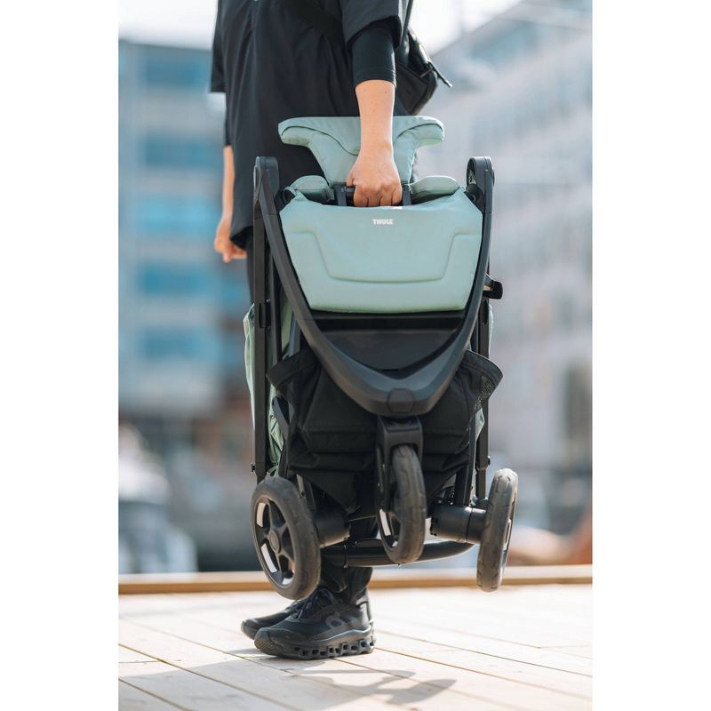 slide 9 of 16, Thule Spring 2.0 Foldable Baby Stroller - Mid Blue, 1 ct