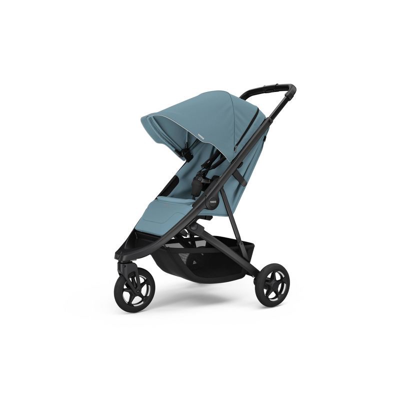 slide 1 of 16, Thule Spring 2.0 Foldable Baby Stroller - Mid Blue, 1 ct