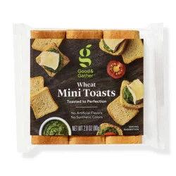 Wheat Mini Toasts 2.8oz - Good & Gather™