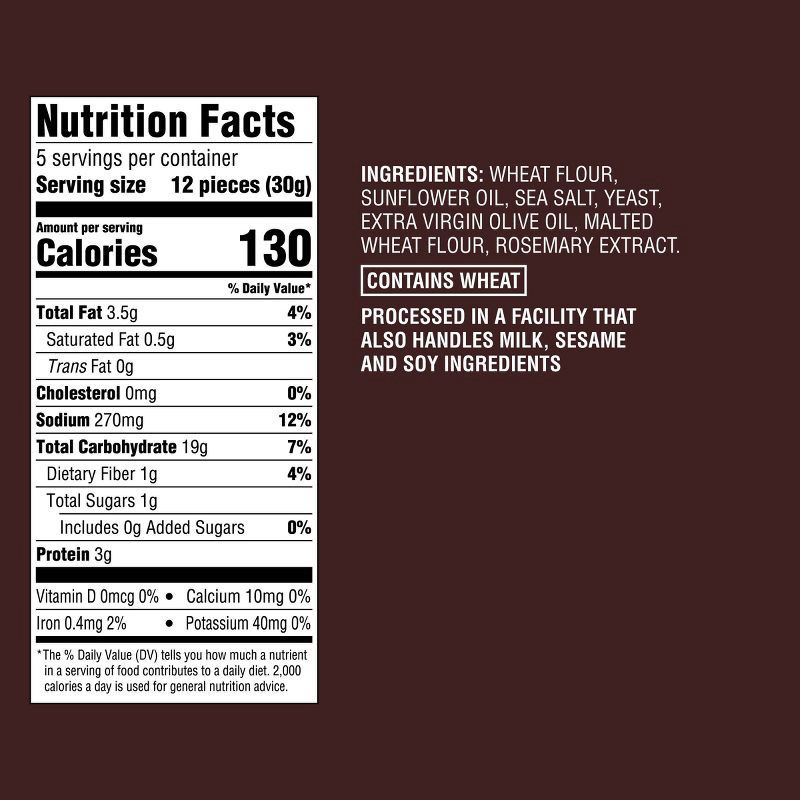 slide 5 of 5, Mini Bruschette with Extra Virgin Olive Oil - 5.3oz- Good & Gather™, 5.3 oz