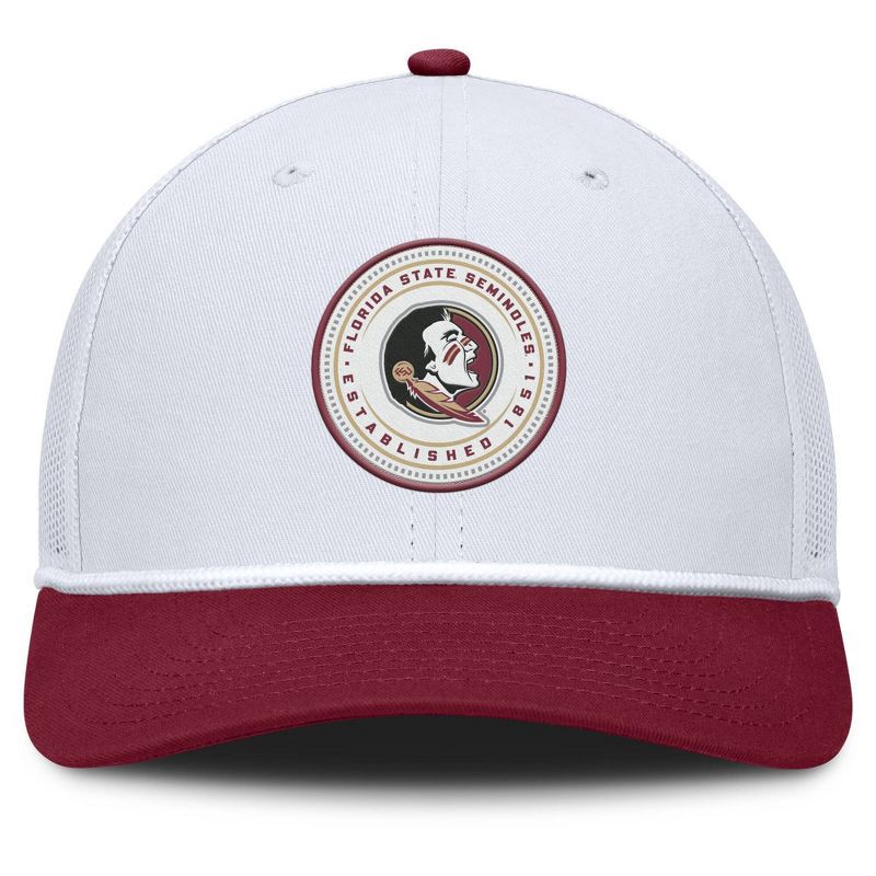 slide 2 of 4, NCAA Florida State Seminoles Structured Mesh Snapback Hat, 1 ct