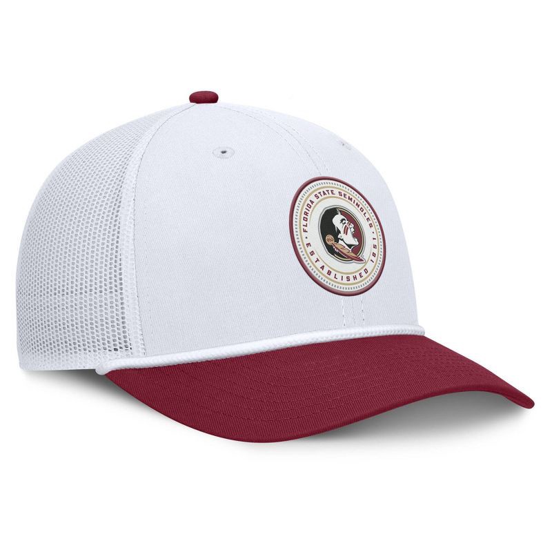 slide 3 of 4, NCAA Florida State Seminoles Structured Mesh Snapback Hat, 1 ct