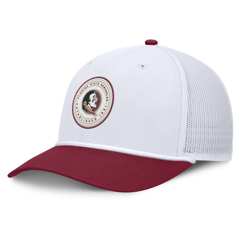 slide 1 of 4, NCAA Florida State Seminoles Structured Mesh Snapback Hat, 1 ct