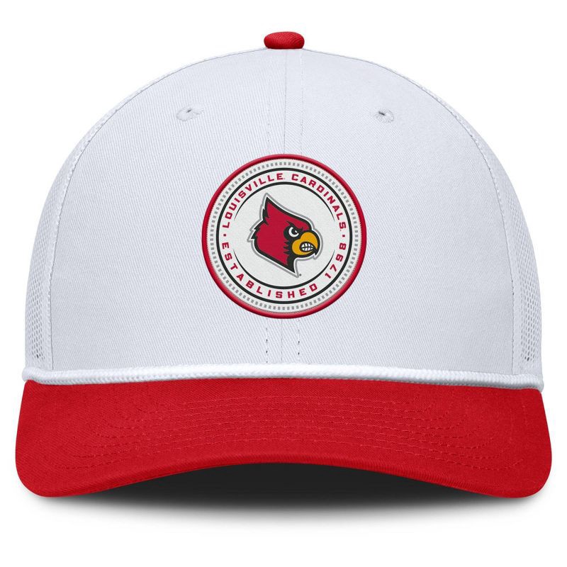 slide 2 of 4, NCAA Louisville Cardinals Structured Mesh Snapback Hat, 1 ct