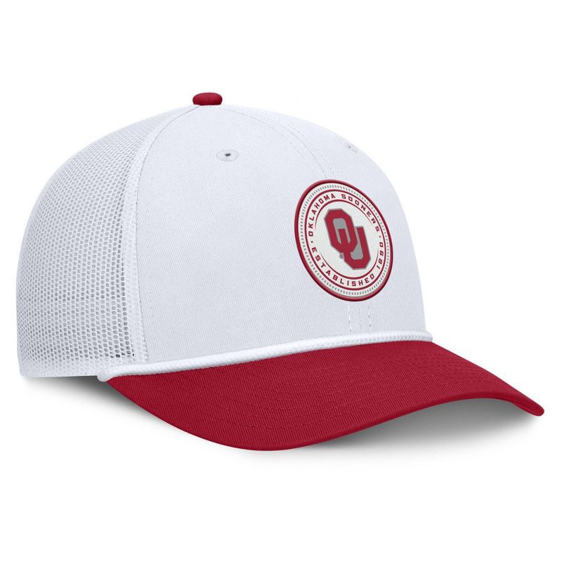 slide 3 of 4, NCAA Oklahoma Sooners Structured Mesh Snapback Hat, 1 ct