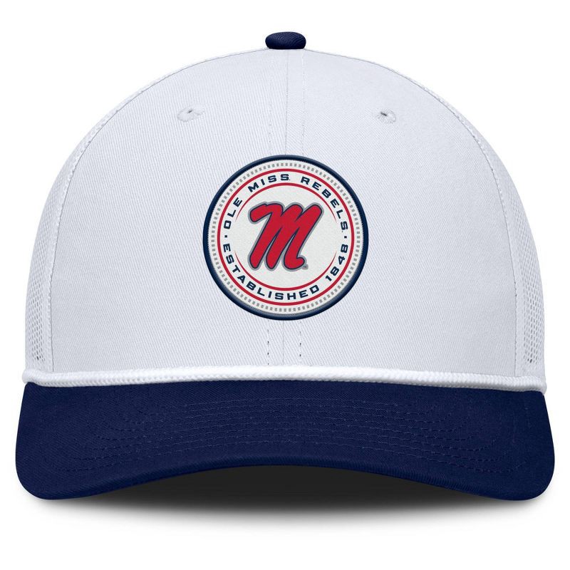 slide 2 of 4, NCAA Ole Miss Rebels Structured Mesh Snapback Hat, 1 ct