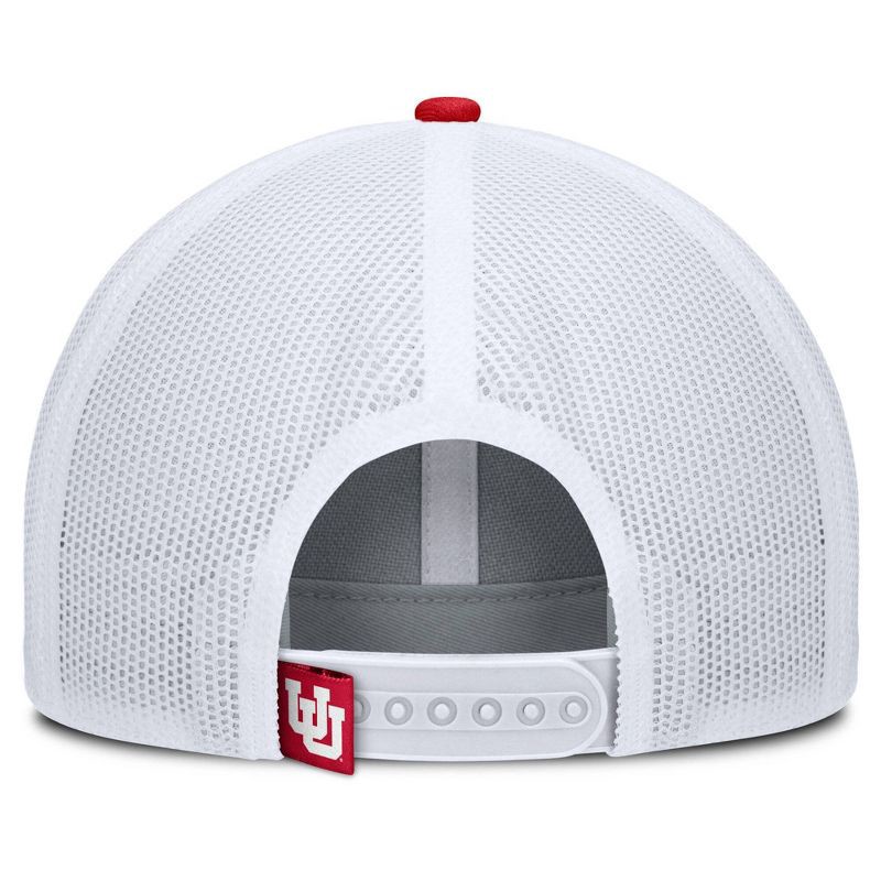 slide 4 of 4, NCAA Utah Utes Structured Mesh Snapback Hat, 1 ct