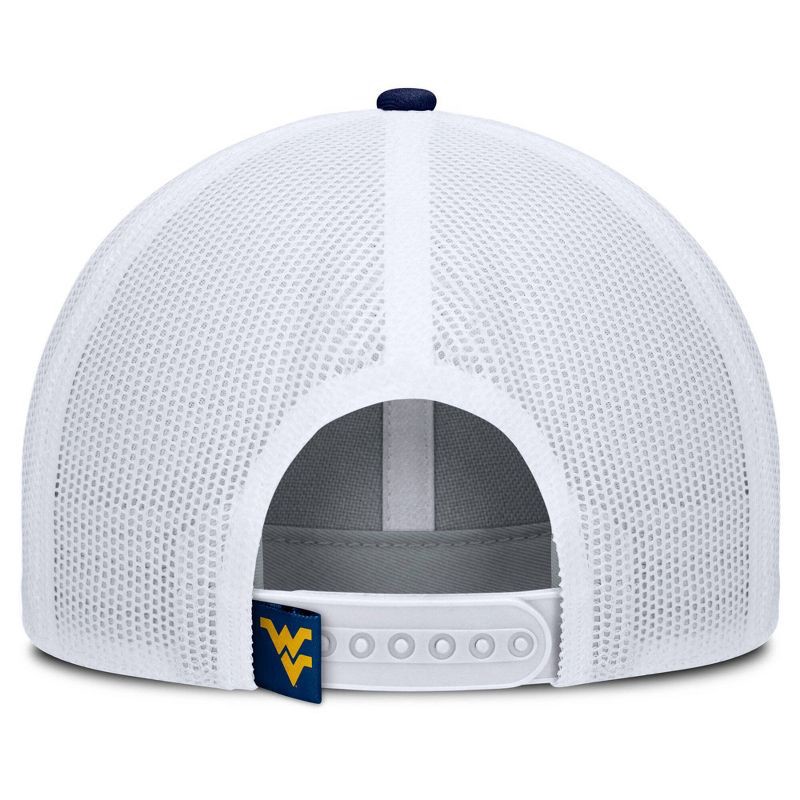 slide 4 of 4, NCAA West Virginia Mountaineers Structured Mesh Snapback Hat, 1 ct