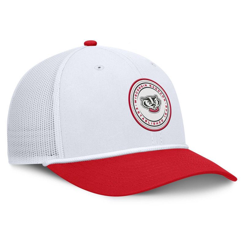 slide 3 of 4, NCAA Wisconsin Badgers Structured Mesh Snapback Hat, 1 ct