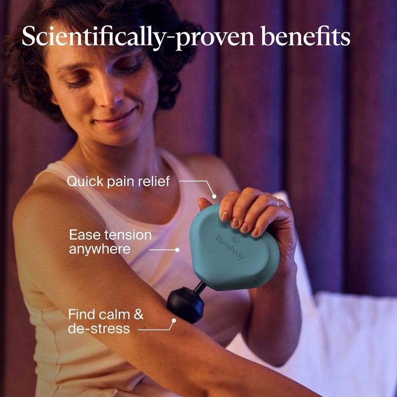 slide 2 of 11, Therabody Theragun Mini (3rd Generation) - Teal, 1 ct