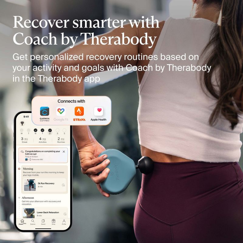 slide 7 of 11, Therabody Theragun Mini (3rd Generation) - Teal, 1 ct