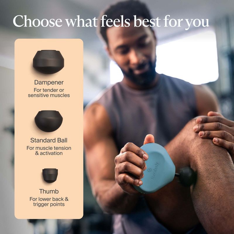 slide 8 of 11, Therabody Theragun Mini (3rd Generation) - Teal, 1 ct