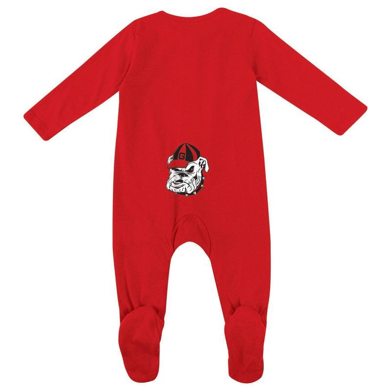 slide 2 of 3, NCAA Georgia Bulldogs Infant Boys' Bodysuit - 6-9M, 1 ct
