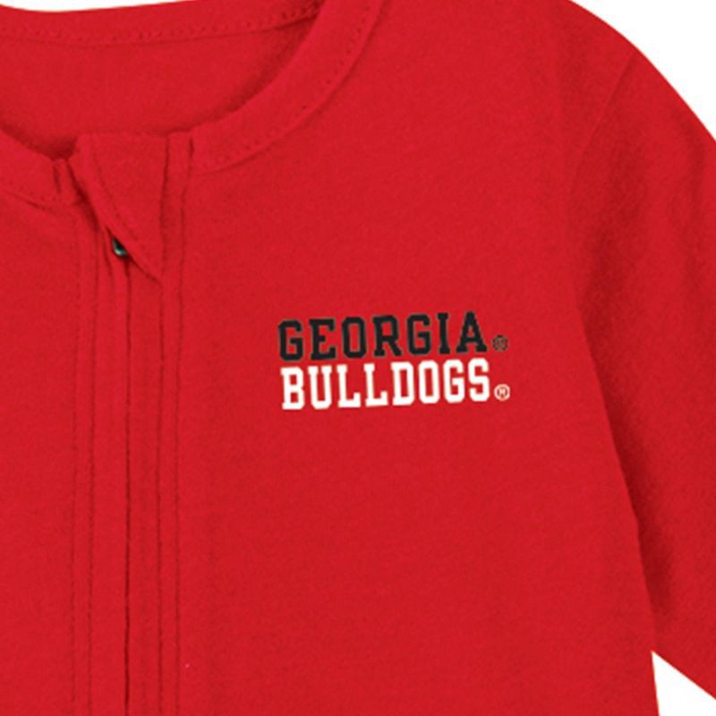 slide 3 of 3, NCAA Georgia Bulldogs Infant Boys' Bodysuit - 6-9M, 1 ct