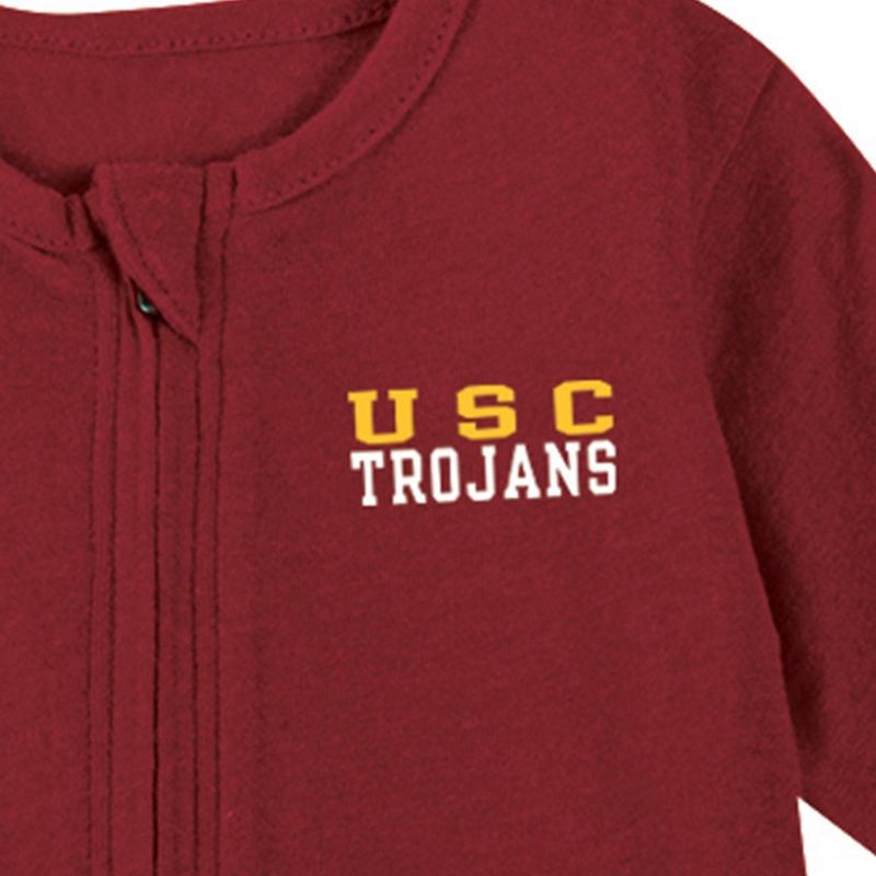 slide 3 of 3, NCAA USC Trojans Infant Boys' Bodysuit - 6-9M, 1 ct