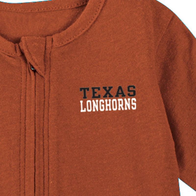 slide 3 of 3, NCAA Texas Longhorns Infant Boys' Bodysuit - 0-3M, 1 ct