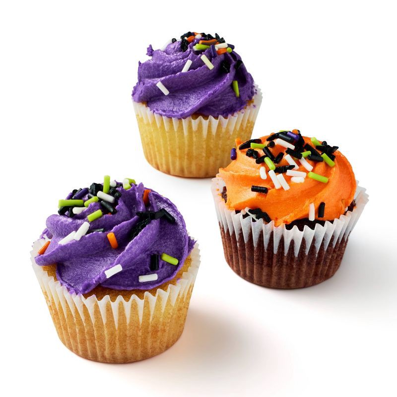 slide 2 of 4, Halloween Assorted Mini Cupcakes - 10oz/12ct - Favorite Day™, 12 ct; 10 oz