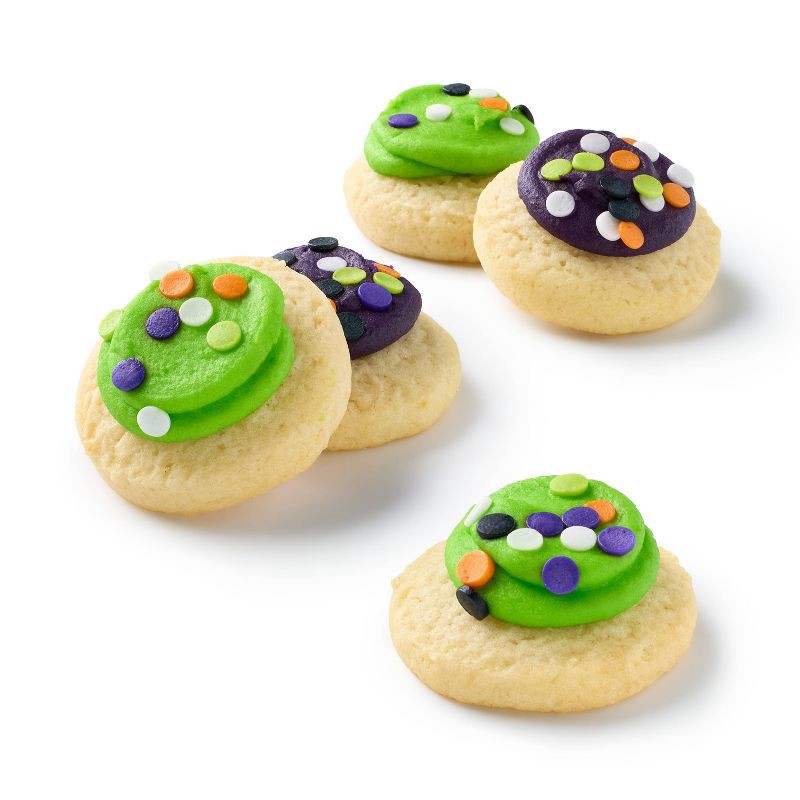 slide 3 of 4, Halloween Mini Frosted Sugar Cookies - 9.4oz/18ct - Favorite Day™, 9.4 oz, 18 ct
