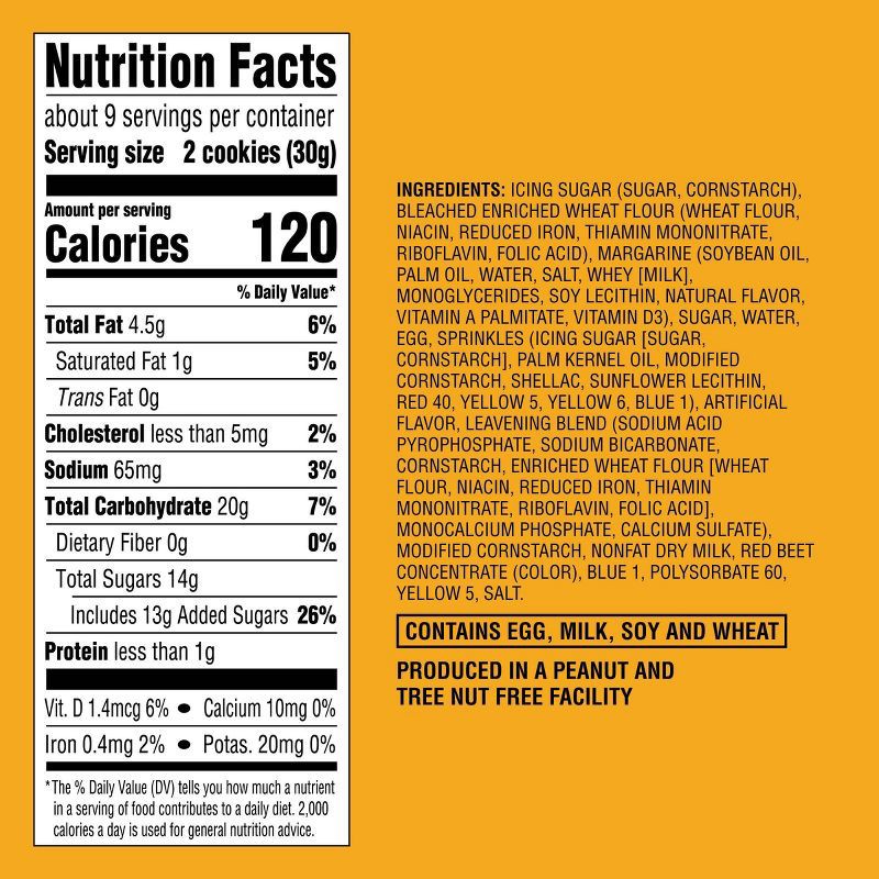 slide 2 of 4, Halloween Mini Frosted Sugar Cookies - 9.4oz/18ct - Favorite Day™, 9.4 oz, 18 ct