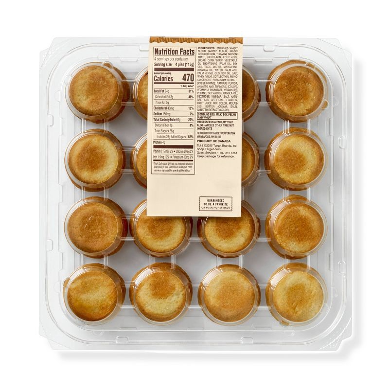 slide 2 of 3, Harvest Mini Pecan Pie Platter - 16.2oz/16ct - Favorite Day™, 16.2 oz, 16 ct