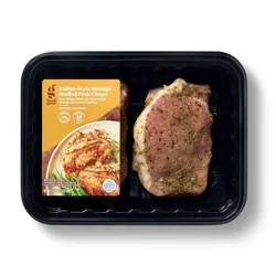 Italian-Style Sausage Stuffed Pork Chops - 17.6oz/2ct - Good & Gather™