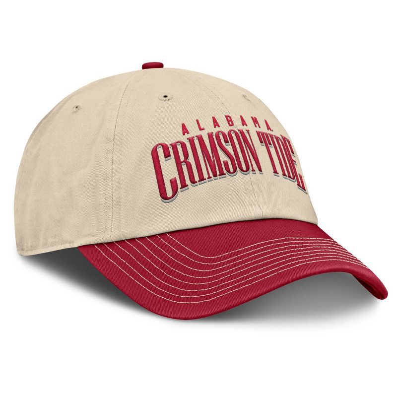 slide 3 of 4, NCAA Alabama Crimson Tide Unstructured Washed Cotton Hat, 1 ct