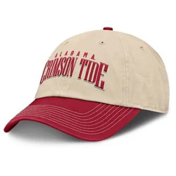 NCAA Alabama Crimson Tide Unstructured Washed Cotton Hat