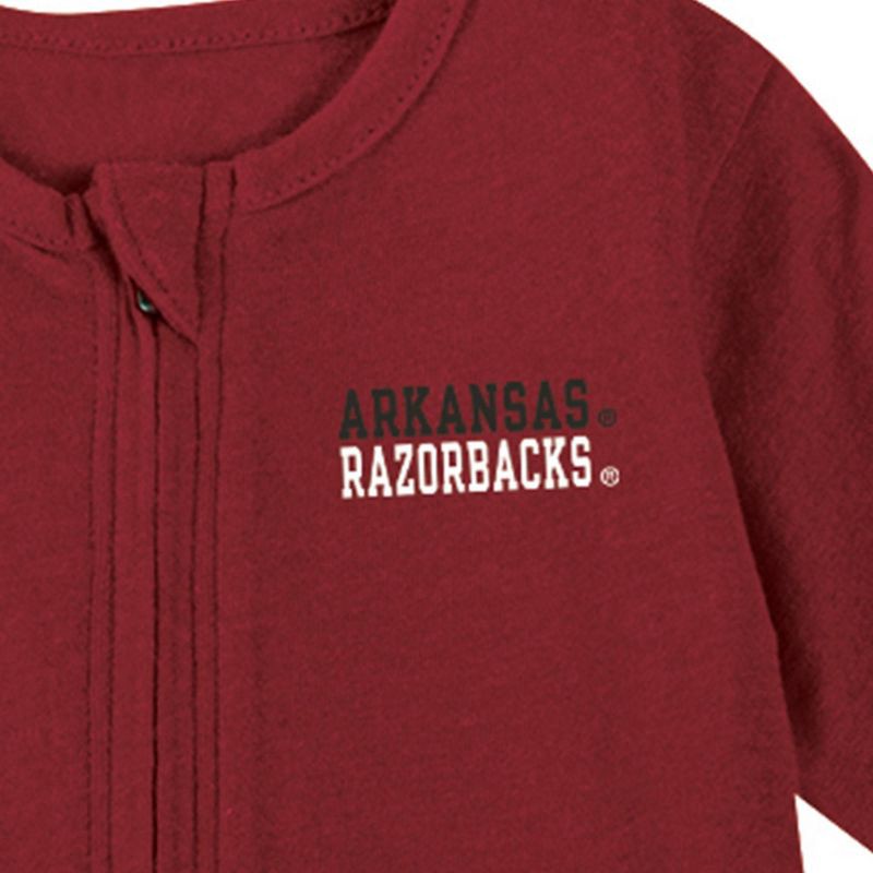 slide 3 of 3, NCAA Arkansas Razorbacks Infant Boys' Bodysuit - 0-3M, 1 ct