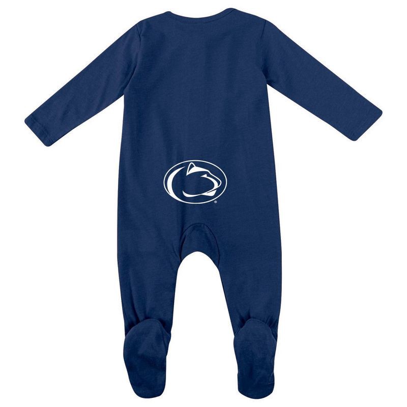 slide 2 of 3, NCAA Penn State Nittany Lions Infant Boys' Bodysuit - 3-6M: Cotton-Polyester Jersey, 1 ct