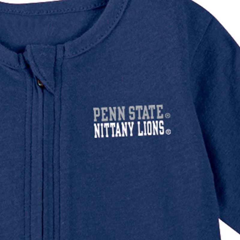 slide 3 of 3, NCAA Penn State Nittany Lions Infant Boys' Bodysuit - 3-6M: Cotton-Polyester Jersey, 1 ct