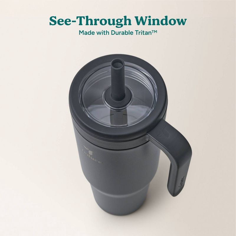 slide 5 of 6, Reduce 40oz Chiller Vacuum Insulated Stainless Steel Spill-Proof Tumbler Phantom, 40 oz