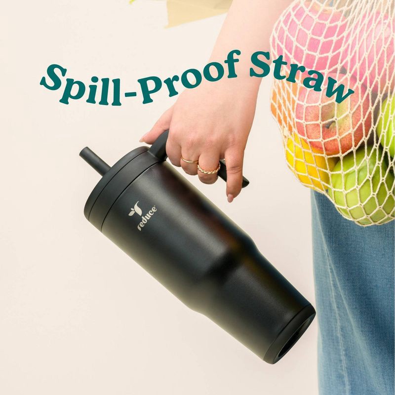 slide 6 of 6, Reduce 40oz Chiller Vacuum Insulated Stainless Steel Spill-Proof Tumbler Phantom, 40 oz
