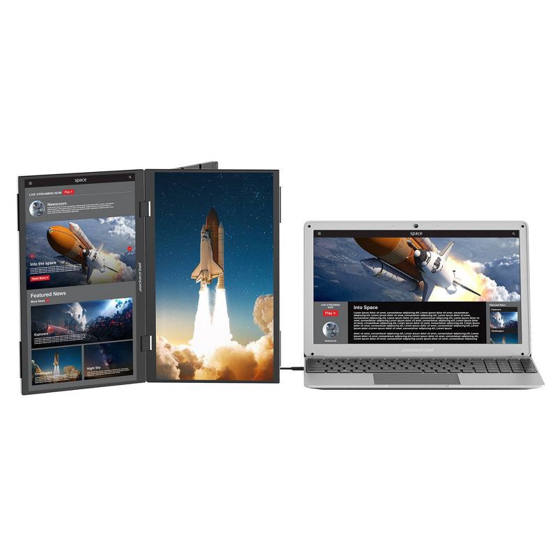 slide 9 of 10, Packard Bell airFrame 15.6" Dual Screen Portable Full HD Monitor, 1 ct