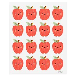 American Greetings 32ct Fall Stickers Apple