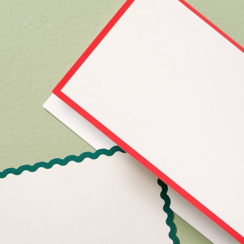 slide 3 of 3, Hearth & Hand with Magnolia 8ct Holiday Blank Card Set - Hearth & Hand™ with Magnolia, 8 ct