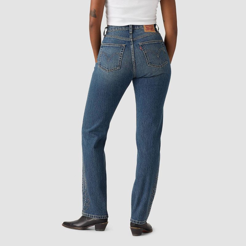 slide 3 of 8, Levi's® Women's 501® Curve Jeans - Solargenic 25, 1 ct