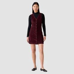 Levi's® Women's Vianna Vest Dress - Tawny Port Cord L